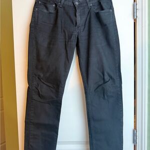 Levi's 511 32x30 Dark Black Straight Jeans